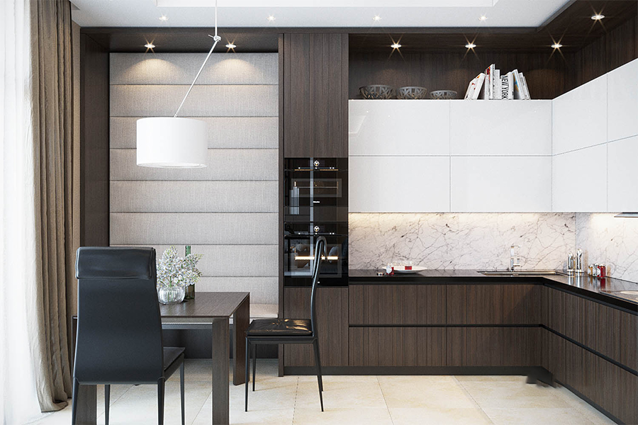 Mẫu thiết kế nội thất phòng bếp tại Buôn Ma Thuột