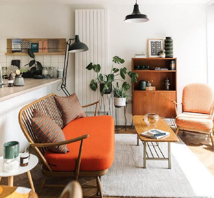 Retro - Phong cách thiết kế nội thất nhà đẹp
