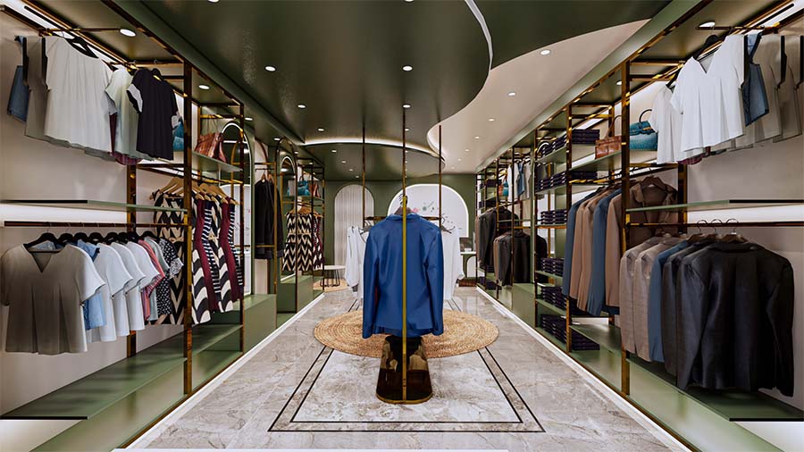 Thiết kế nội thất shop, cửa hàng