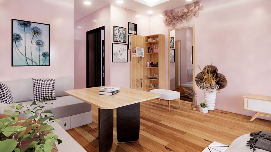 Thiết kế nội thất nhà phố Biên Hòa