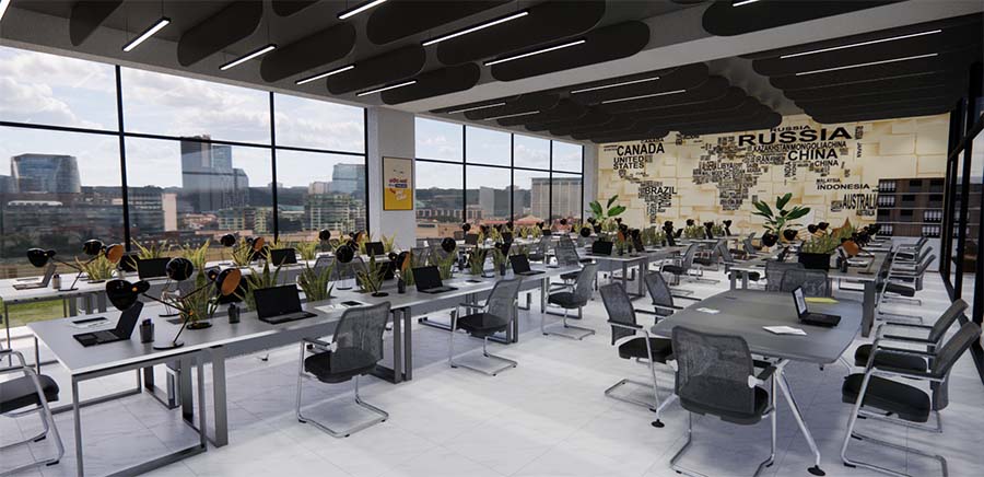 Thiết kế nội thất văn phòng công ty