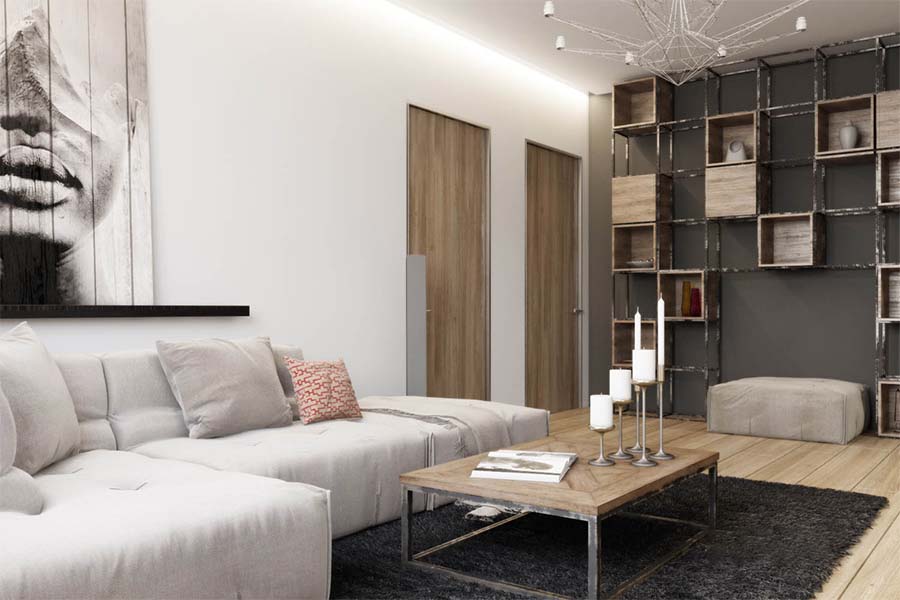 Mẫu thiết kế nội thất phòng khách đẹp bmt