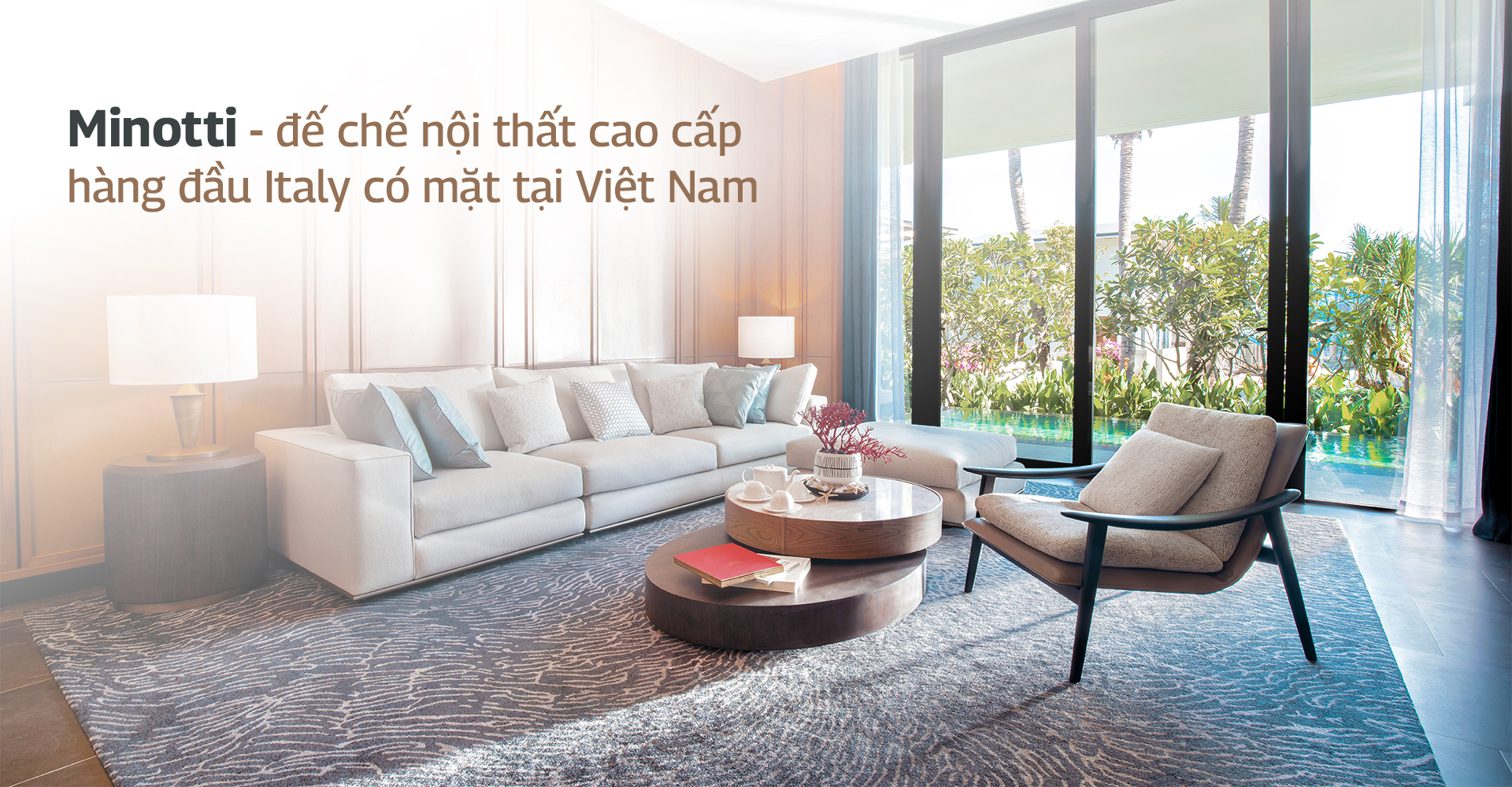 1. Minotti - Thương hiệu nội thất nhà hàng cao cấp hàng đầu thế giới